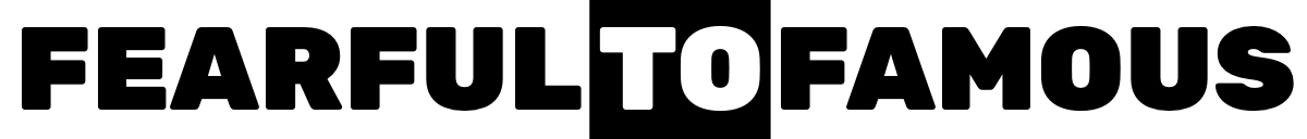 fearfulToFamous logo fearfulToFamous logo